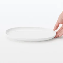 Sale Muji Plato Ovalado para la Vajilla Diaria S