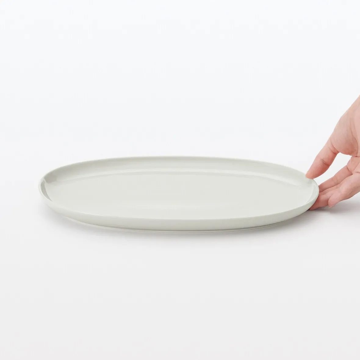 Outlet Muji Plato Ovalado para la Vajilla Diaria L