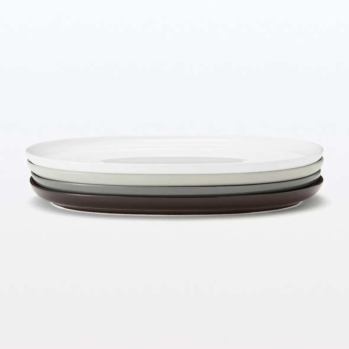 Outlet Muji Plato Ovalado para la Vajilla Diaria L
