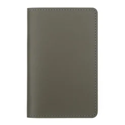 Online Muji Porta pasaportes de cuero reciclado - Caqui