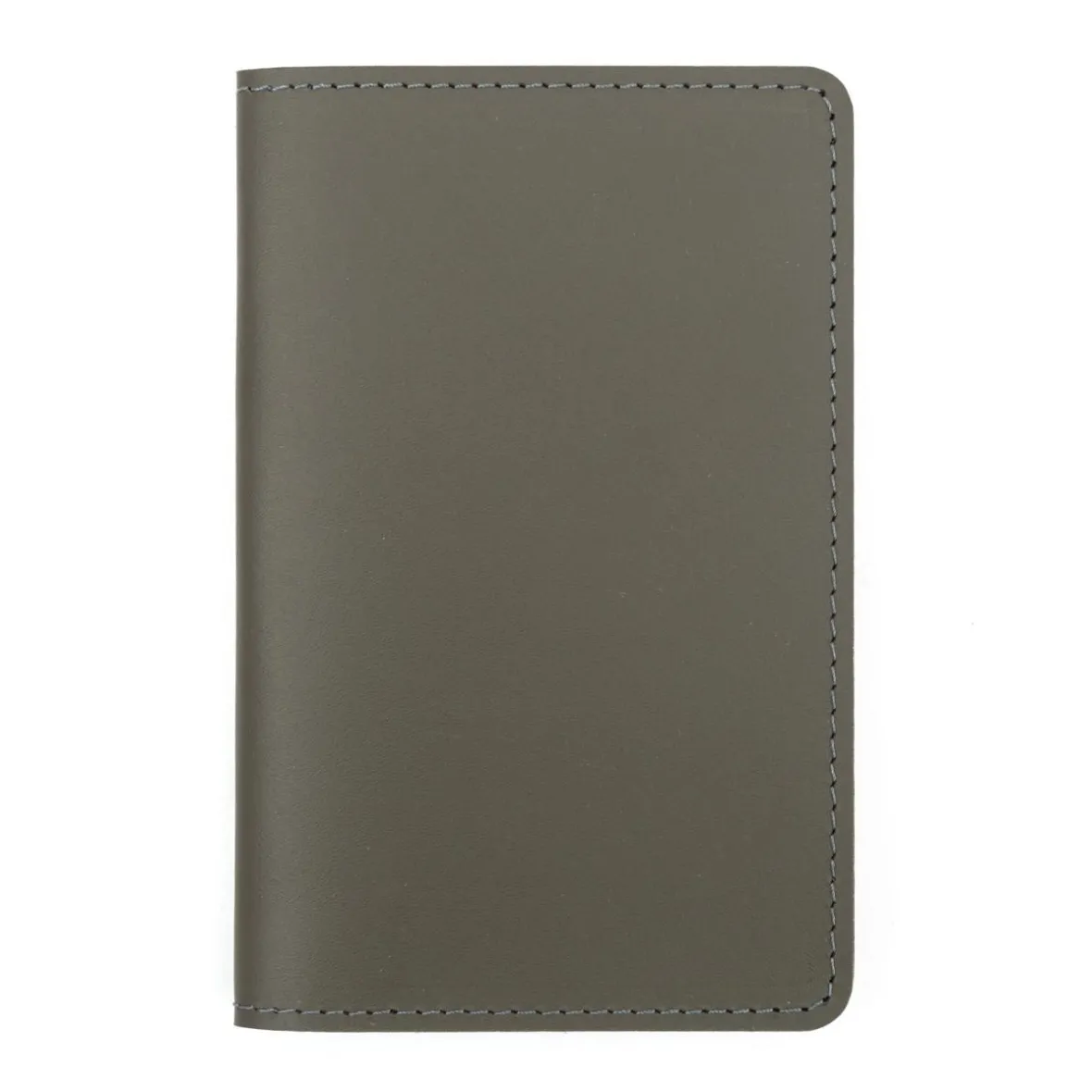 Online Muji Porta pasaportes de cuero reciclado - Caqui