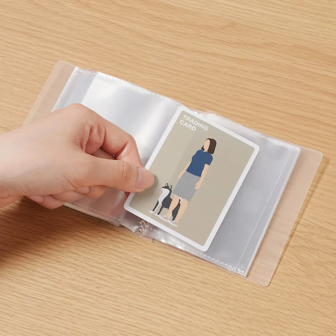 New Muji Porta tarjetas de PP con 60 bolsillos