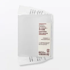New Muji Porta tarjetas de PP con 60 bolsillos
