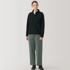 Online Muji Pulóver de forro polar de poliéster reciclable
