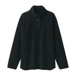 Online Muji Pulóver de forro polar de poliéster reciclable