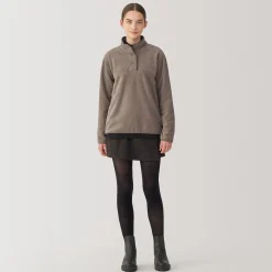Online Muji Pulóver de forro polar de poliéster reciclable