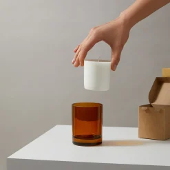 Best Muji Recambio Vela de 1 mecha de limón y té verde