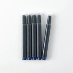 Clearance Muji Recargas de cartucho de tinta para pluma estilográfica ‐ azul‐negro, pack de 5