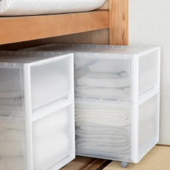 Outlet Muji Ruedas Para Cajas de polipropileno