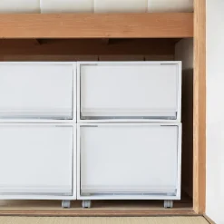 Outlet Muji Ruedas Para Cajas de polipropileno