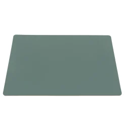 Clearance Muji Salvamanteles de cuero reciclado - rectangular, Eucalipto