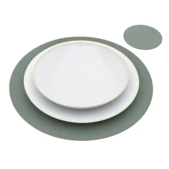 Sale Muji Salvamanteles de cuero reciclado - Eucalipto