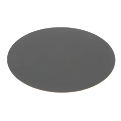 Outlet Muji Salvamanteles de cuero reciclado - Gris Ceniza