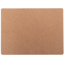 Clearance Muji Salvamanteles de cuero reciclado - rectangular, Grafito