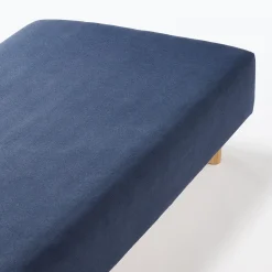 Outlet Muji Sábana bajera ajustable de algodón jersey ‐ LD