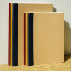 Outlet Muji Set de 5 cuadernos en papel de árboles de plantación (B5)