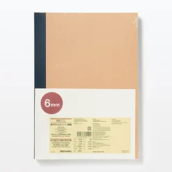 Outlet Muji Set de 5 cuadernos en papel de árboles de plantación (B5)