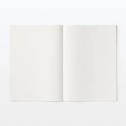 Outlet Muji Set de 5 cuadernos en papel de árboles de plantación (B5)