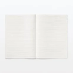 New Muji Set de 5 cuadernos en papel de árboles de plantación (A4)