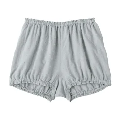 Outlet Muji Short balloon de doble gasa con puntos dobby para mujer