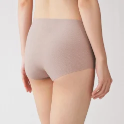 Online Muji Shorts acanalados Soft Touch cómodos para mujer