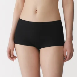Online Muji Shorts acanalados Soft Touch cómodos para mujer