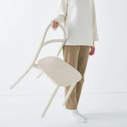 New Muji Silla de aluminio - Gris claro