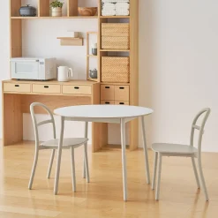 New Muji Silla de aluminio - Gris claro