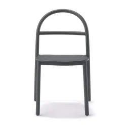 Online Muji Silla de aluminio - Gris oscuro