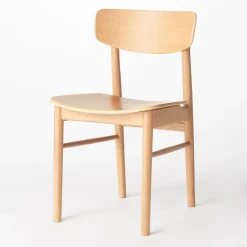 Online Muji Silla de roble de diseño arqueado