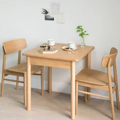 Online Muji Silla de roble de diseño arqueado