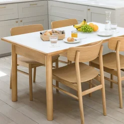 Online Muji Silla de roble de diseño arqueado