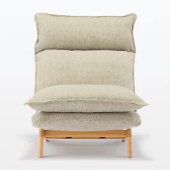 Best Muji Silla reclinable de respaldo alto – Beige