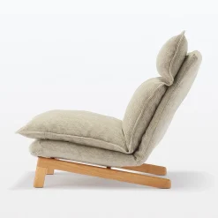 Best Muji Silla reclinable de respaldo alto – Beige