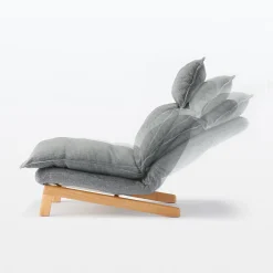 Sale Muji Silla reclinable de respaldo alto – Gris