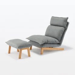 Sale Muji Silla reclinable de respaldo alto – Gris