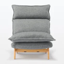 Sale Muji Silla reclinable de respaldo alto – Gris