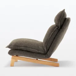 Best Muji Silla reclinable de respaldo alto – Marrón