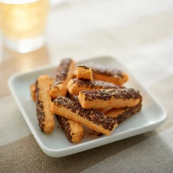 Hot Muji Snack crujiente de gouda y semillas chia, 80 g