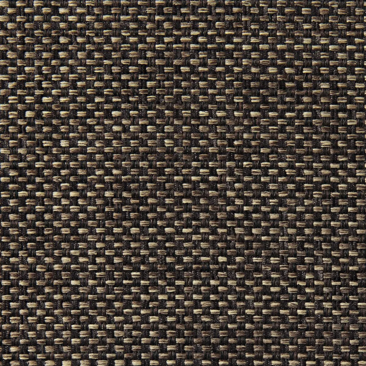 Muji Sofá sin brazos de poliéster tejido para 3 personas - Marrón