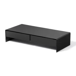 Discount Muji Soporte para monitor de acero con cajón ‐ ancho