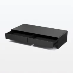 Discount Muji Soporte para monitor de acero con cajón ‐ ancho