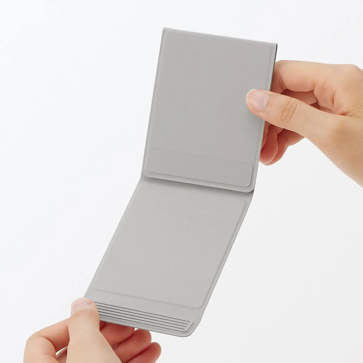 Sale Muji Soporte plegable para smartphone - Gris claro