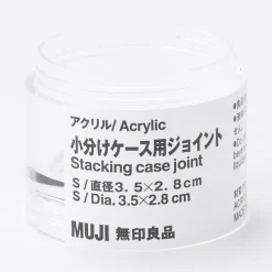 Online Muji Subdivisión del pastillero acrílico apilable