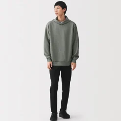 Best Muji Sudadera con capucha de tejido waffle y Quick Dry para hombre