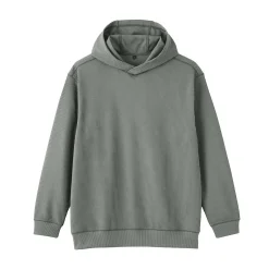 Best Muji Sudadera con capucha de tejido waffle y Quick Dry para hombre