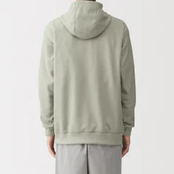 Best Muji Sudadera con capucha de tejido waffle y Quick Dry para hombre