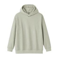 Best Muji Sudadera con capucha de tejido waffle y Quick Dry para hombre