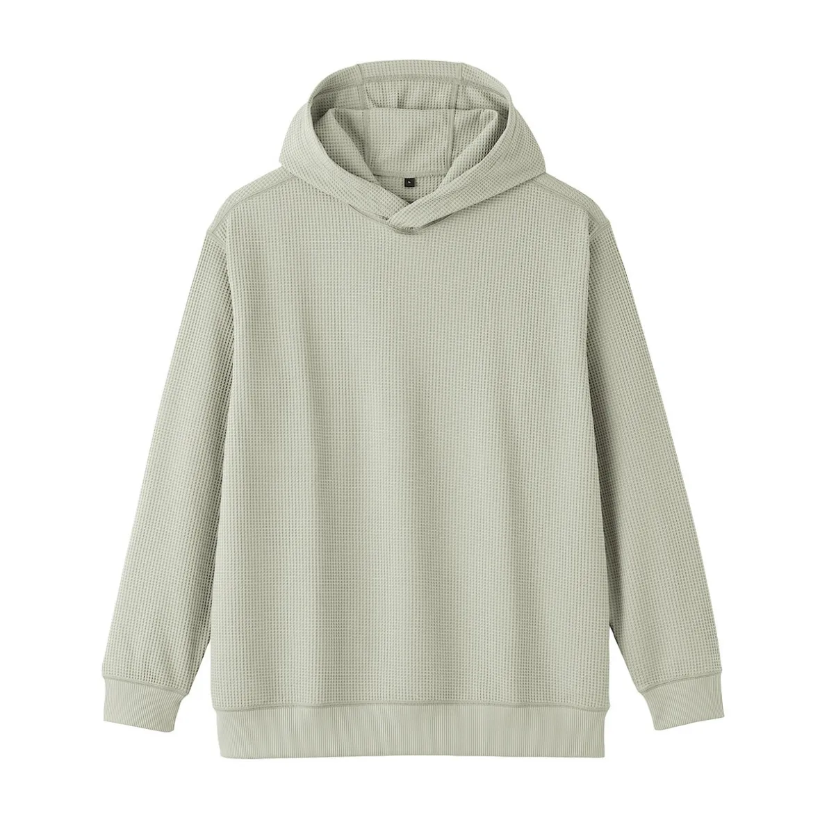 Best Muji Sudadera con capucha de tejido waffle y Quick Dry para hombre