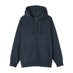 Outlet Muji Sudadera con capucha y cremallera para hombre